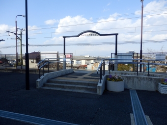 高崎商科大学前駅から高崎駅の乗車記録(乗りつぶし)写真