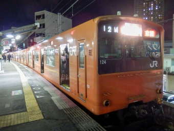 大阪駅から天満駅の乗車記録(乗りつぶし)写真