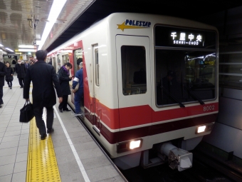 天王寺駅から本町駅の乗車記録(乗りつぶし)写真