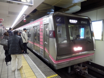 難波駅から桜川駅の乗車記録(乗りつぶし)写真