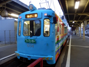 住吉停留場から恵美須町停留場:鉄道乗車記録の写真