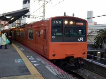 天満駅から新今宮駅:鉄道乗車記録の写真