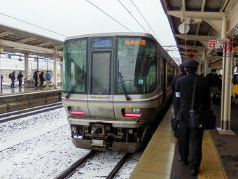 堅田駅から敦賀駅の乗車記録(乗りつぶし)写真