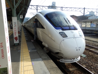 肥前山口駅から諫早駅の乗車記録(乗りつぶし)写真
