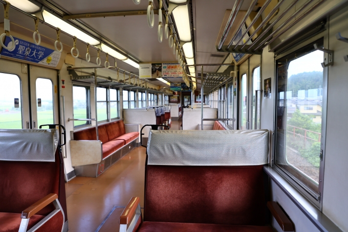 鉄道乗車記録の写真:車内設備、様子(3)     