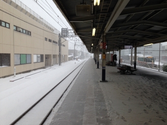 鶴瀬駅から朝霞台駅の乗車記録(乗りつぶし)写真