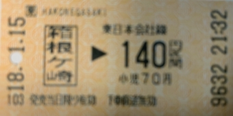 箱根ケ崎駅から東福生駅の乗車記録(乗りつぶし)写真
