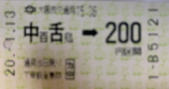 なかもず駅から新金岡駅の乗車記録(乗りつぶし)写真