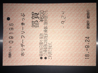 都賀駅から千葉みなと駅の乗車記録(乗りつぶし)写真