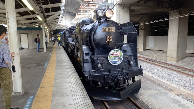 鉄道乗車記録の写真:乗車した列車(外観)(2)        「到着後の撮影」