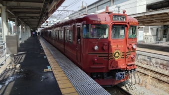 信濃追分駅から長野駅の乗車記録(乗りつぶし)写真