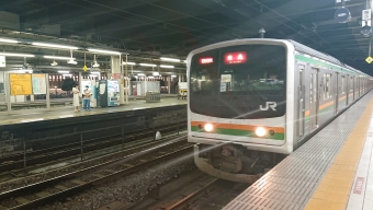 宇都宮駅から今市駅の乗車記録(乗りつぶし)写真