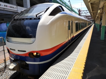 新潟駅から高田駅の乗車記録(乗りつぶし)写真