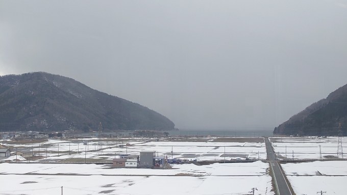 鉄道乗車記録の写真:車窓・風景(9)        「琵琶湖」