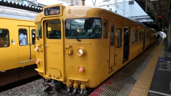 岡山駅から東岡山駅の乗車記録(乗りつぶし)写真