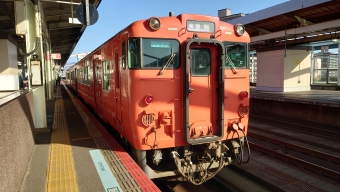 鳥取駅から香住駅の乗車記録(乗りつぶし)写真