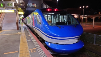 鳥取駅から倉吉駅の乗車記録(乗りつぶし)写真