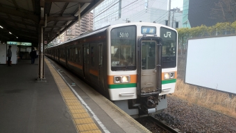 千種駅から高蔵寺駅の乗車記録(乗りつぶし)写真