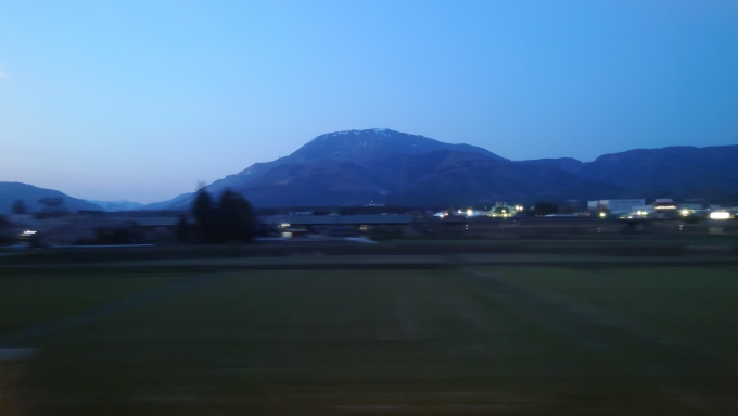 鉄道乗車記録の写真:車窓・風景(6)        「伊吹山」