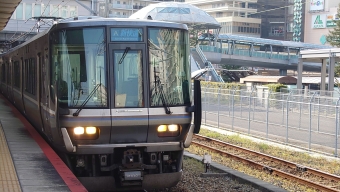 尼崎駅から米原駅の乗車記録(乗りつぶし)写真