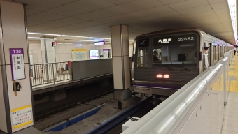 守口駅から東梅田駅の乗車記録(乗りつぶし)写真