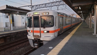 新所原駅から豊橋駅の乗車記録(乗りつぶし)写真
