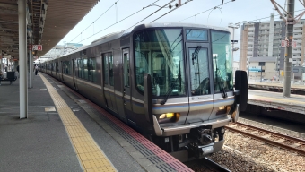 西明石駅から加古川駅の乗車記録(乗りつぶし)写真