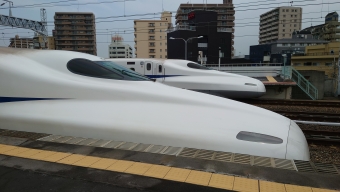 名古屋駅から西明石駅の乗車記録(乗りつぶし)写真