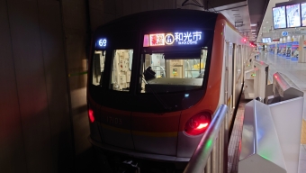 元町・中華街駅から日吉駅の乗車記録(乗りつぶし)写真