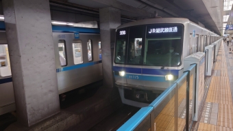 早稲田駅から津田沼駅の乗車記録(乗りつぶし)写真