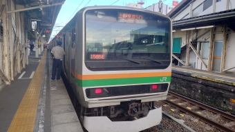 東京駅から沼津駅の乗車記録(乗りつぶし)写真