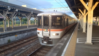 沼津駅から浜松駅の乗車記録(乗りつぶし)写真