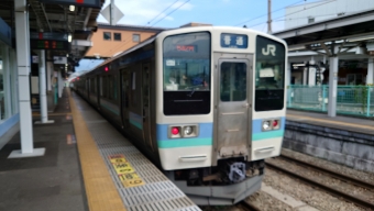 甲府駅から高尾駅の乗車記録(乗りつぶし)写真