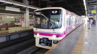 高幡不動駅から東府中駅の乗車記録(乗りつぶし)写真