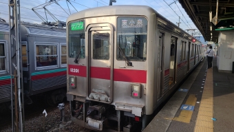 赤城駅から太田駅の乗車記録(乗りつぶし)写真