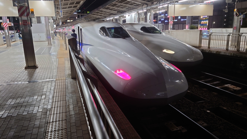 鉄道乗車記録「新神戸駅から名古屋駅」乗車した列車(外観)の写真(2) by river180 撮影日時:2022年07月