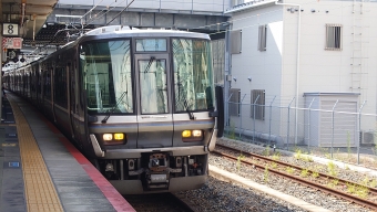 尼崎駅から野洲駅の乗車記録(乗りつぶし)写真