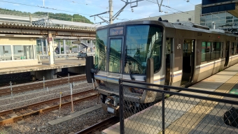 野洲駅から米原駅の乗車記録(乗りつぶし)写真