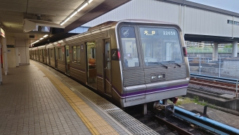 八尾南駅から東梅田駅の乗車記録(乗りつぶし)写真