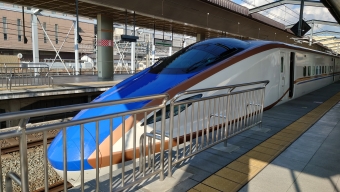 上越妙高駅から長野駅の乗車記録(乗りつぶし)写真