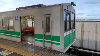 学研奈良登美ヶ丘駅から生駒駅の乗車記録(乗りつぶし)写真