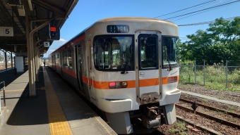 亀山駅から松阪駅の乗車記録(乗りつぶし)写真