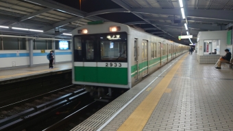 九条駅から本町駅の乗車記録(乗りつぶし)写真