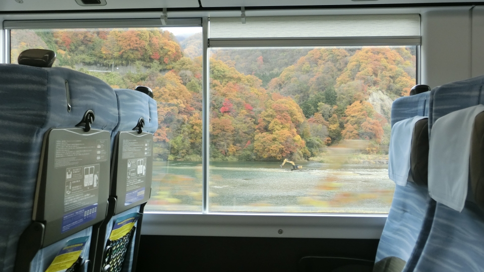 鉄道乗車記録「松本駅から南小谷駅」車窓・風景の写真(6) by river180 撮影日時:2022年11月
