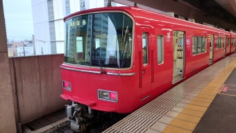 名鉄一宮駅から山崎駅の乗車記録(乗りつぶし)写真