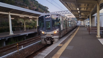 串本駅から紀伊田辺駅の乗車記録(乗りつぶし)写真