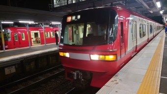 新安城駅から名鉄名古屋駅の乗車記録(乗りつぶし)写真