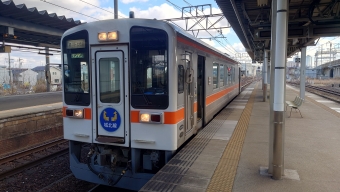 枇杷島駅から勝川駅の乗車記録(乗りつぶし)写真