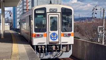 勝川駅から小田井駅の乗車記録(乗りつぶし)写真