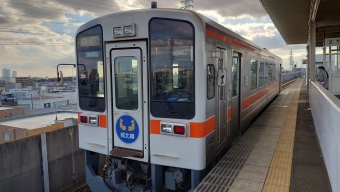 小田井駅から枇杷島駅の乗車記録(乗りつぶし)写真